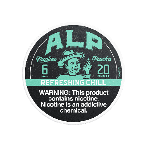 ALP Refreshing Chill 6mg slim nicotine pouches can