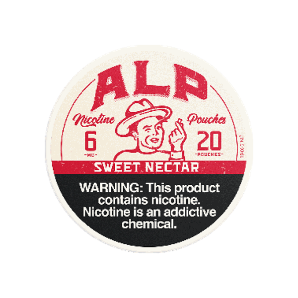 ALP Sweet Nectar 6mg slim nicotine pouches can