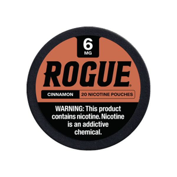 Rogue Cinnamon 6mg slim nicotine pouches can