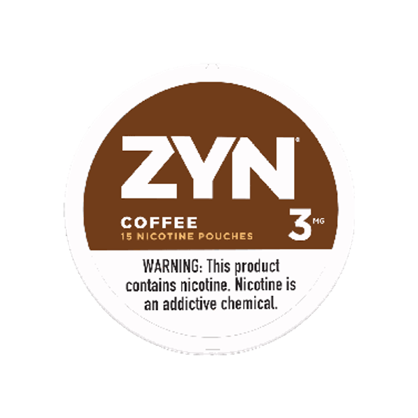 ZYN Coffee 3mg mini nicotine pouches can