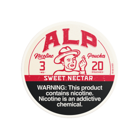 ALP Sweet Nectar 3mg slim nicotine pouches can