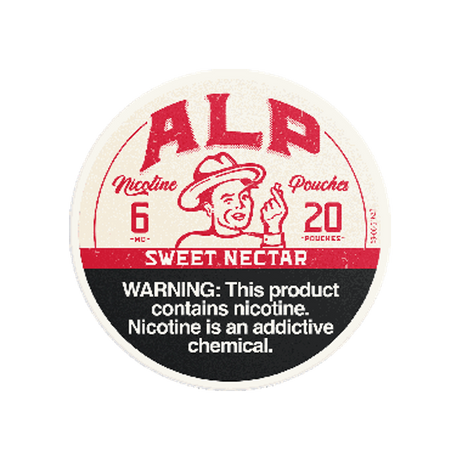 ALP Sweet Nectar 6mg slim nicotine pouches can