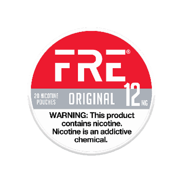 FRE Original 12mg slim nicotine pouches can