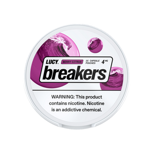 Lucy Breakers Berry Citrus 4mg slim nicotine pouches can