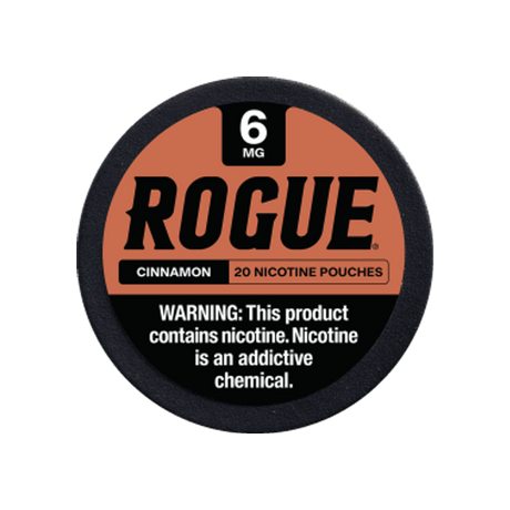 Rogue Cinnamon 6mg slim nicotine pouches can
