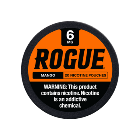 Rogue Mango 6mg slim nicotine pouches can