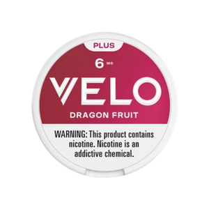 VELO Plus Dragon Fruit 6mg slim nicotine pouches can