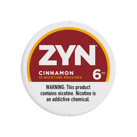 ZYN Cinnamon 6mg mini nicotine pouches can